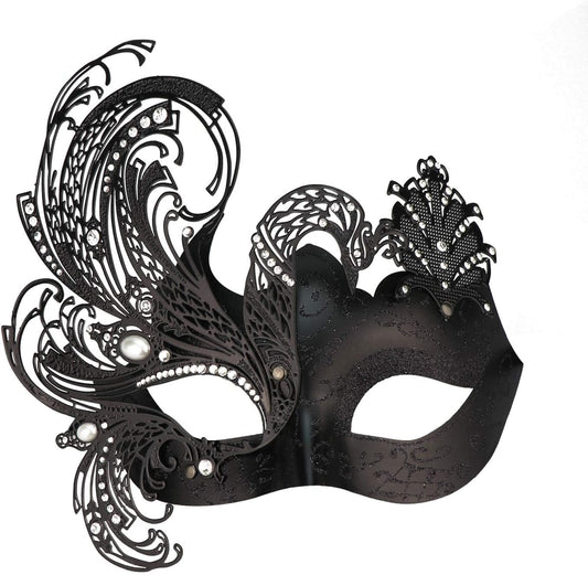 Mysterious Venetian Butterfly Lady Masquerade Halloween Party Mask Evening Prom Ball Mask Bar Costumes Accessory