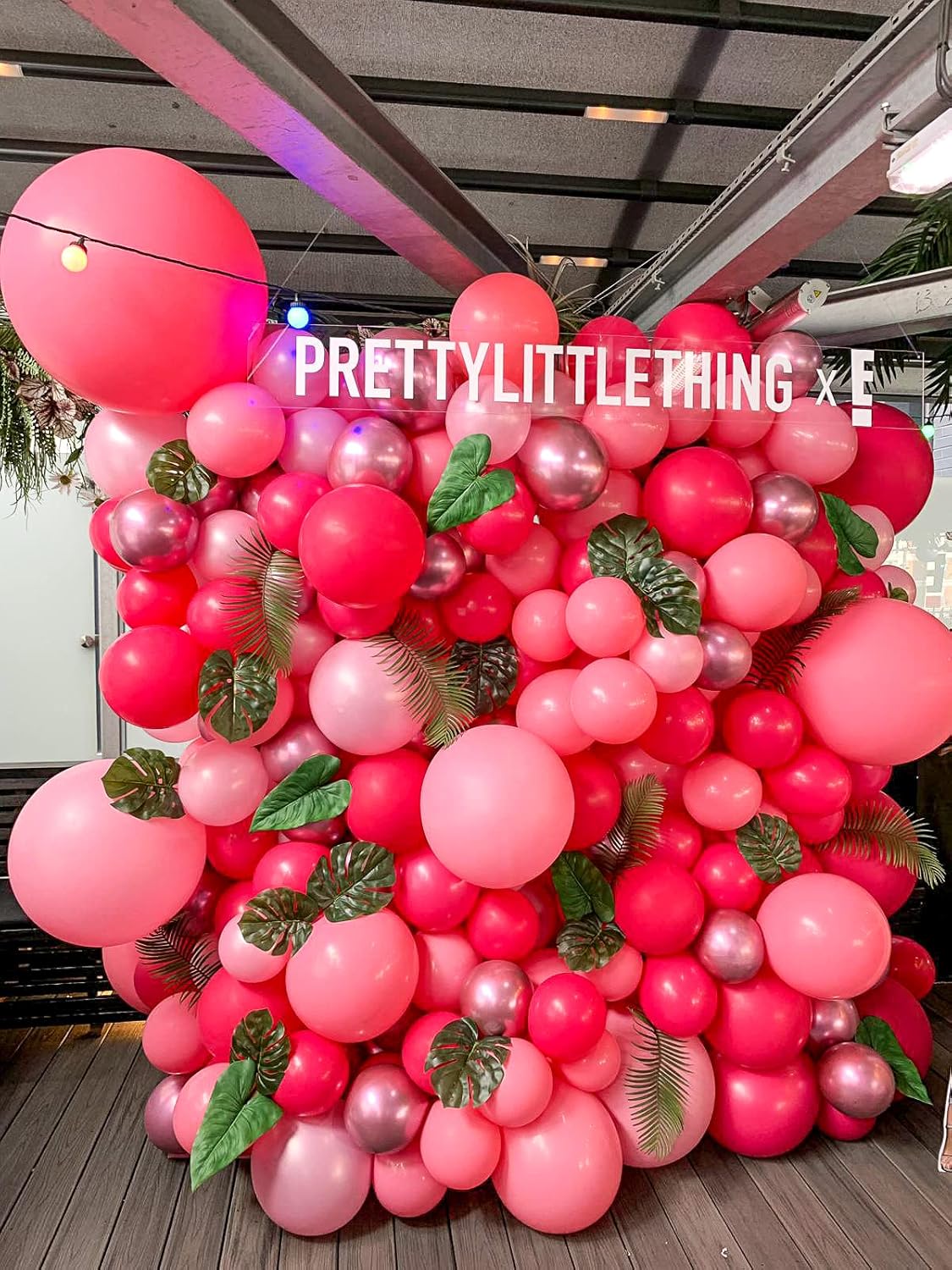 105pcs Hot Pink Balloons 12inch Dark Pink Balloons for Birthday Graduation Baby Shower Wedding Anniversary Princess Theme Party Valentine's Day Decorations