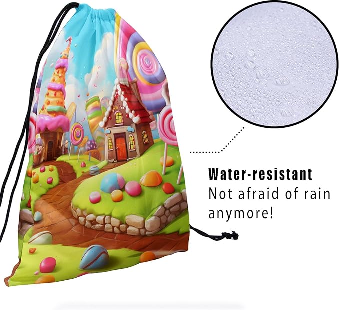 Nerxy Leaf Grip Bags for Gymnastics Tropical Leaves Grip Bag Botanical Drawstring Storage Bags