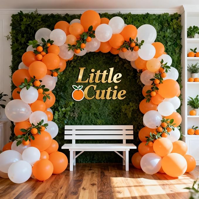 Orange Balloons 100 Pack 12 Inch Matte Orange Latex Balloons for Birthday Baby Shower Halloween Christmas Graduation Wedding Anniversary Engagement Bridal Shower Party Decorations