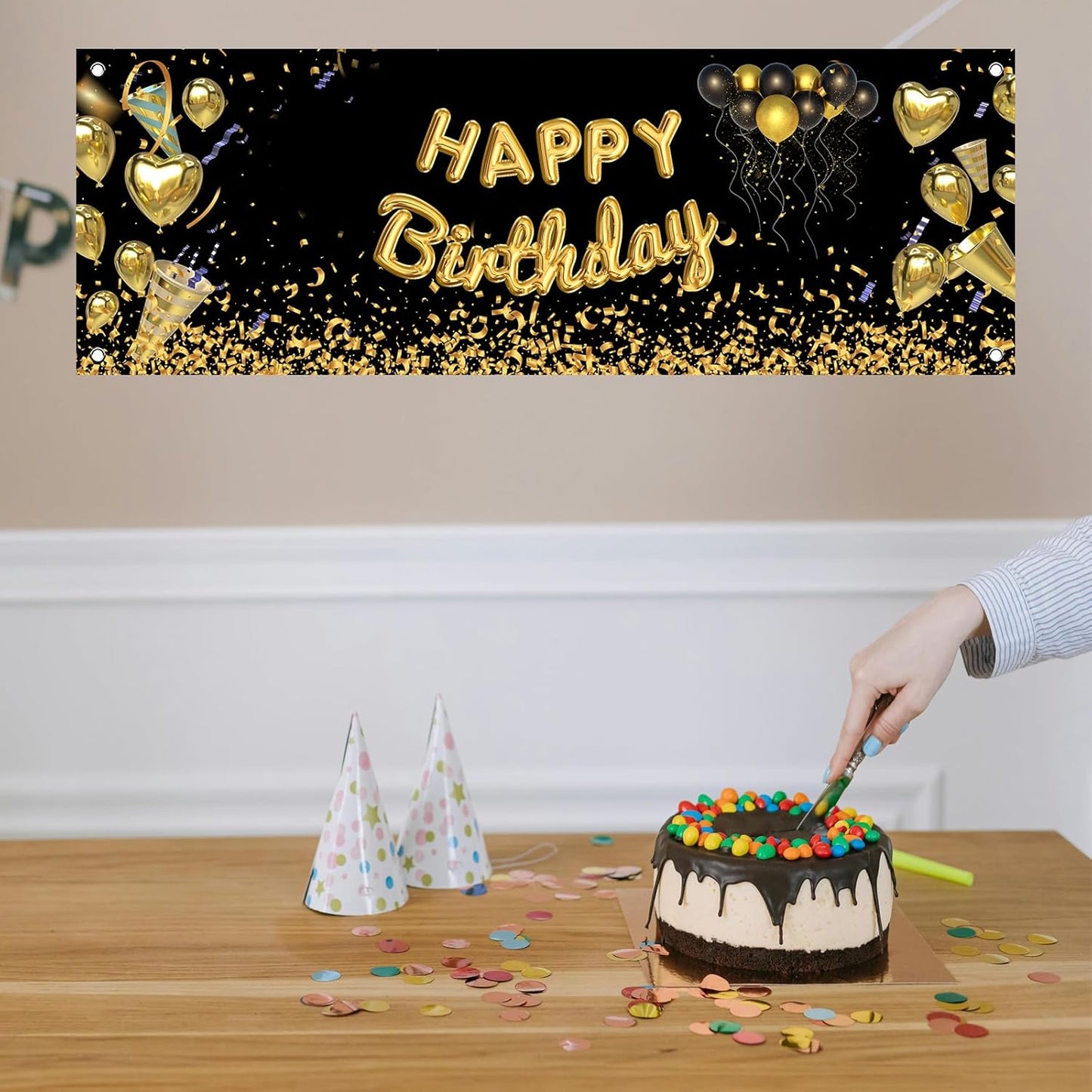 Custom Banners And Signs 6x2 Ft,Personalized Banner With Photo/Text, Banners Customized For Business Birthday Graduation Parties Indoor Outdoor