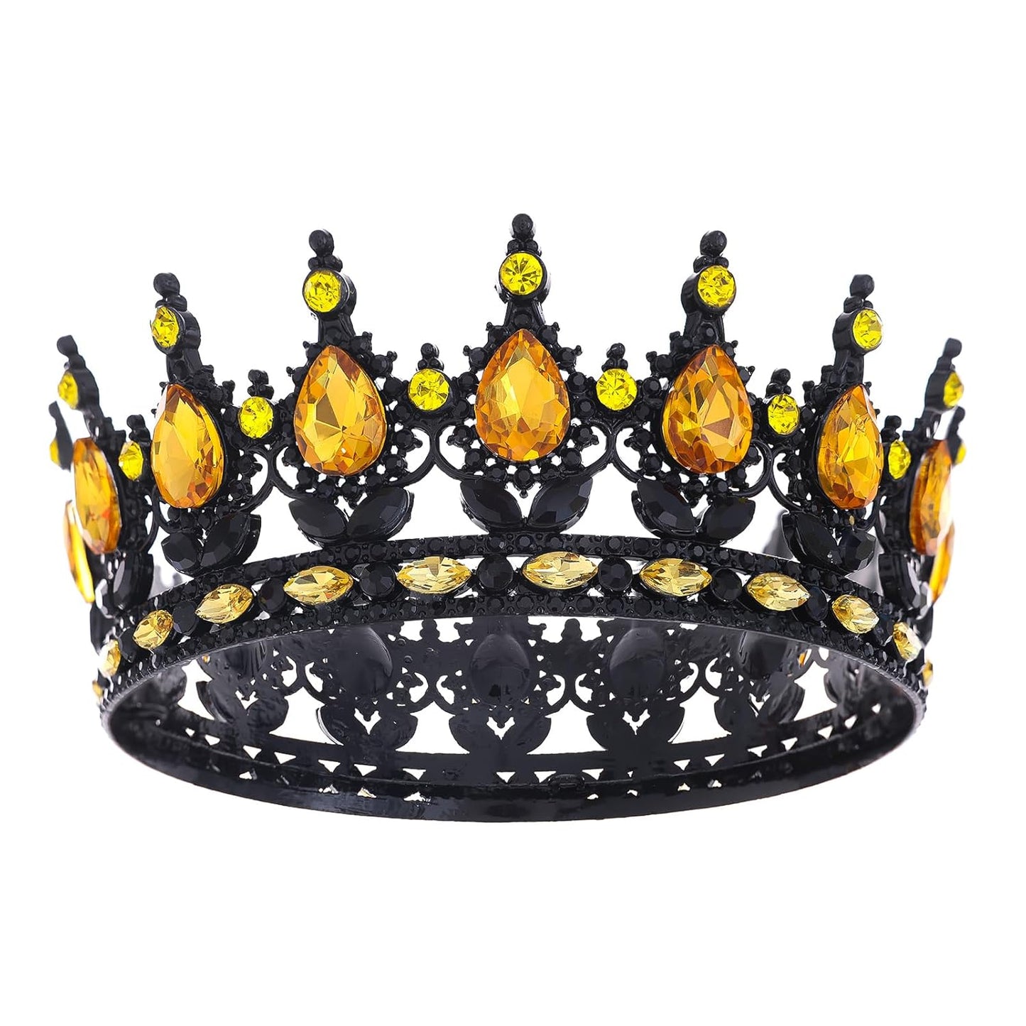 Queen Crown for Women Crystal Tiara for Girl Rhinestone Wedding Headband for Bride Hair Accessories for Halloween Costume Birthday Party Prom Gifts