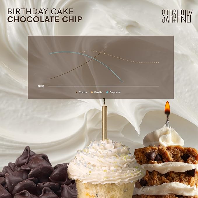 Stars + Honey Protein Bars - Birthday Cake Chocolate Chip, 15g Protein, 2g Sugar, w/Collagen Keto Friendly Snack - Gluten, Dairy, Seed Oil, & Soy Free - High-Protein Snacks for Energy - 10 pack