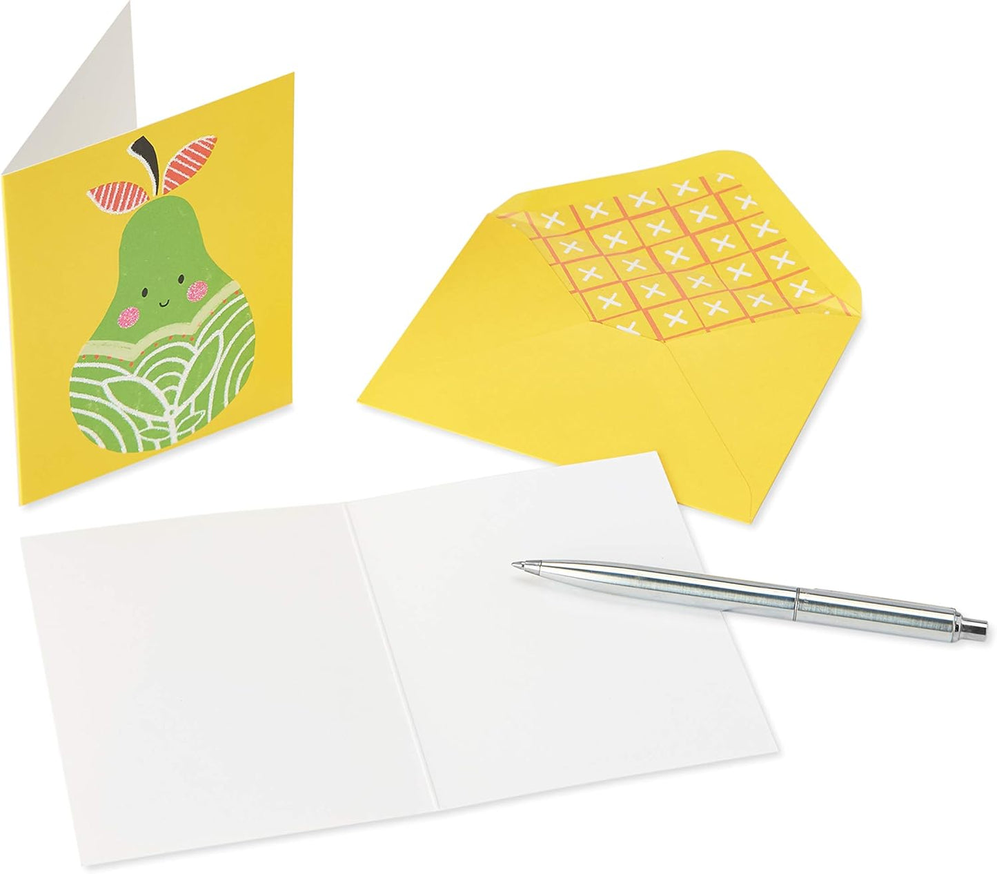 Papyrus Blank Cards with Envelopes, Fruit (20-Count)