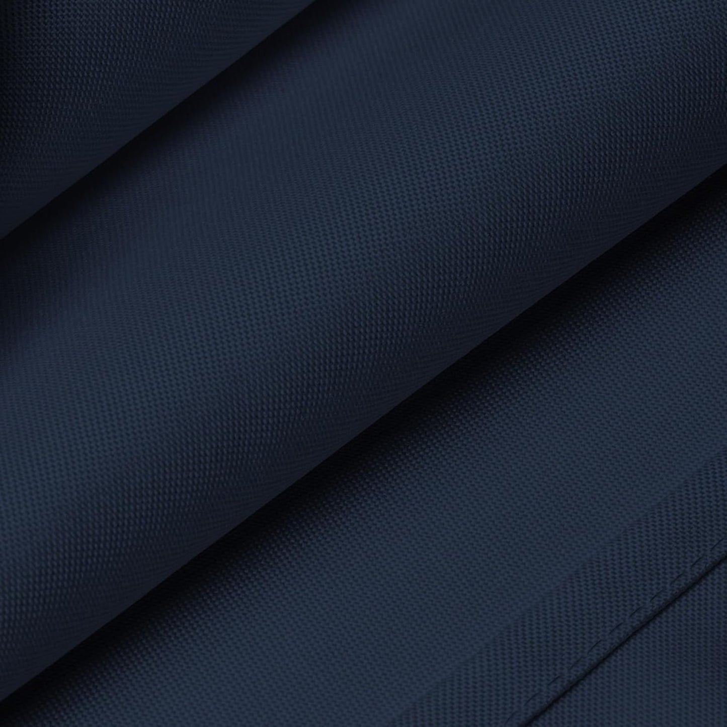 Lann's Linens - 132" Round Premium Tablecloth for Wedding/Banquet/Restaurant - Polyester Fabric Table Cloth - Navy Blue