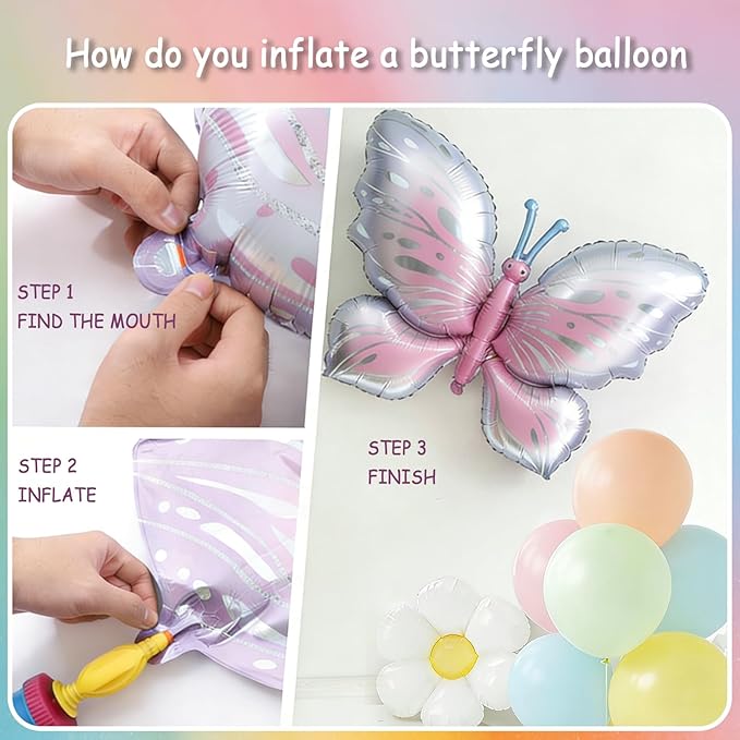 Daisy Balloon Arch Kit, 172Pcs Spring Summer Daisy Theme Party Balloon Decorations for Birthday Wedding, Graduation Ceremony, Outdoor Garden Decor, Mother's Day Holiday Decoration