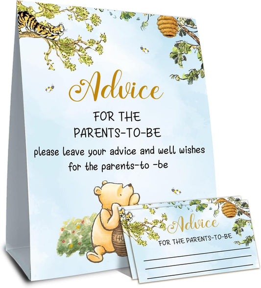 Winnie Baby Shower Decorations-the Pooh Gender Reveal Decorations-Pooh Birthday Decorations- Party Decorations-guess honeycombs 6