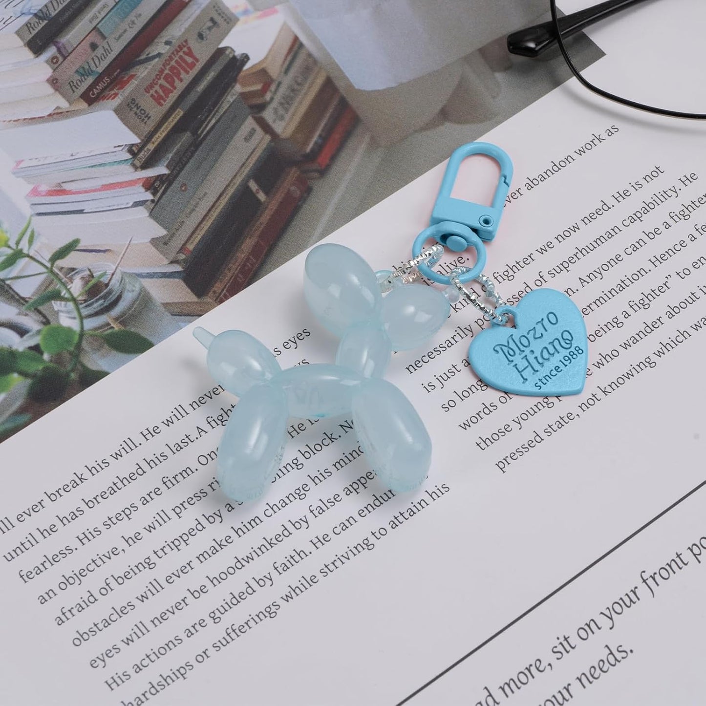 Balloon Dog Keychain Cute Bag Charm Handbag Purse Key Accessories