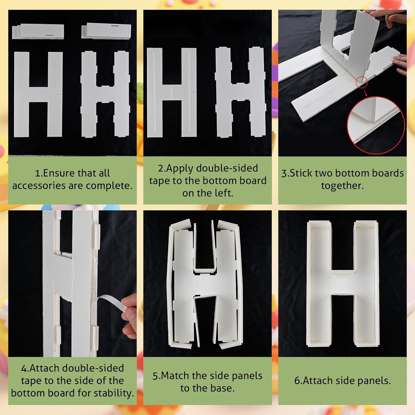 HOME Cardboard Letters for Housewarming Party Decorations, 13.7 Inch Charcuterie Letters Fillable Paper Mache Letter Trays for House Warming Decoration Party, Charcuterie Letter Fillable for New Home