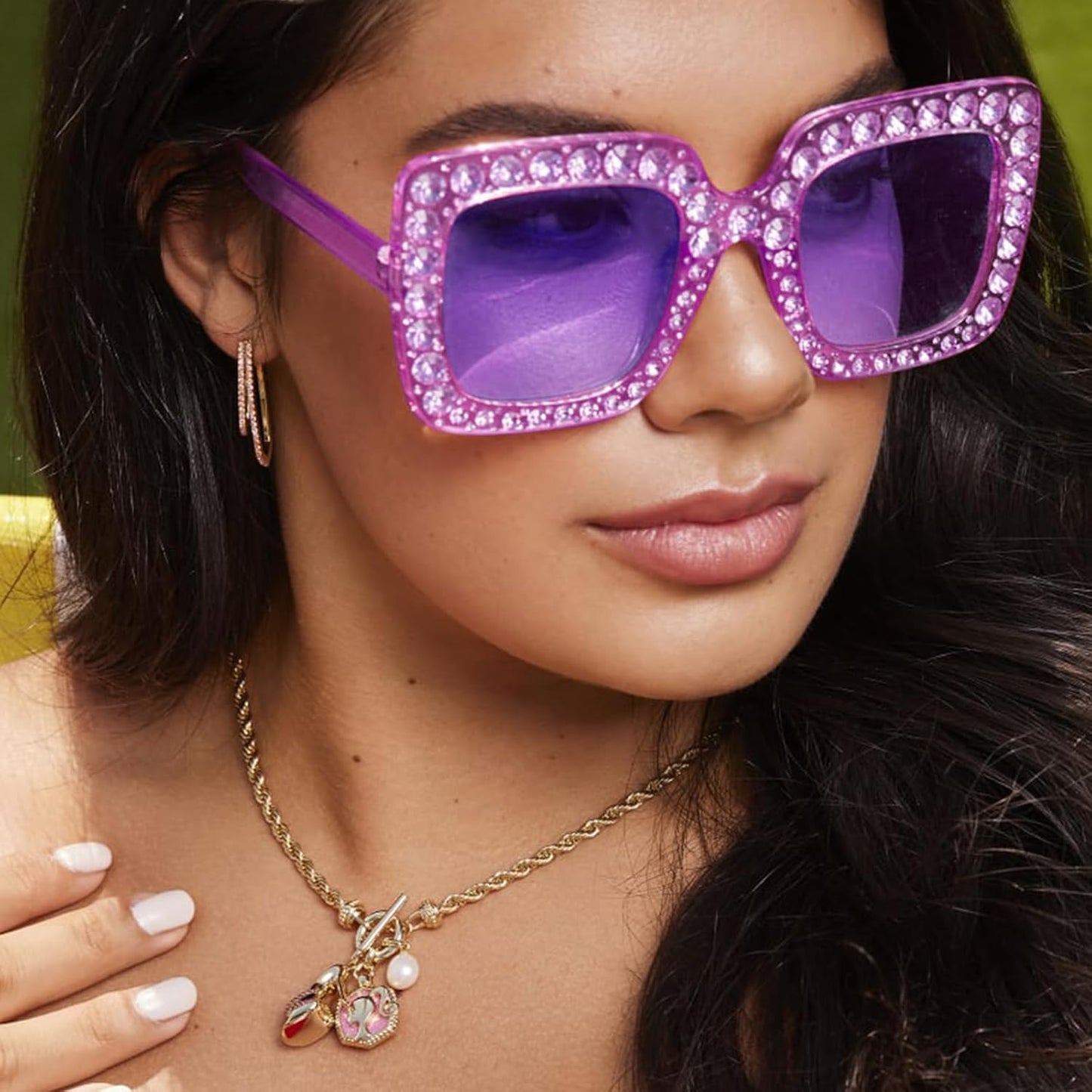 8 Mixed Style Party Sunglasses Retro Colored Party Favors Bulk Classic Costume Glasses for Women