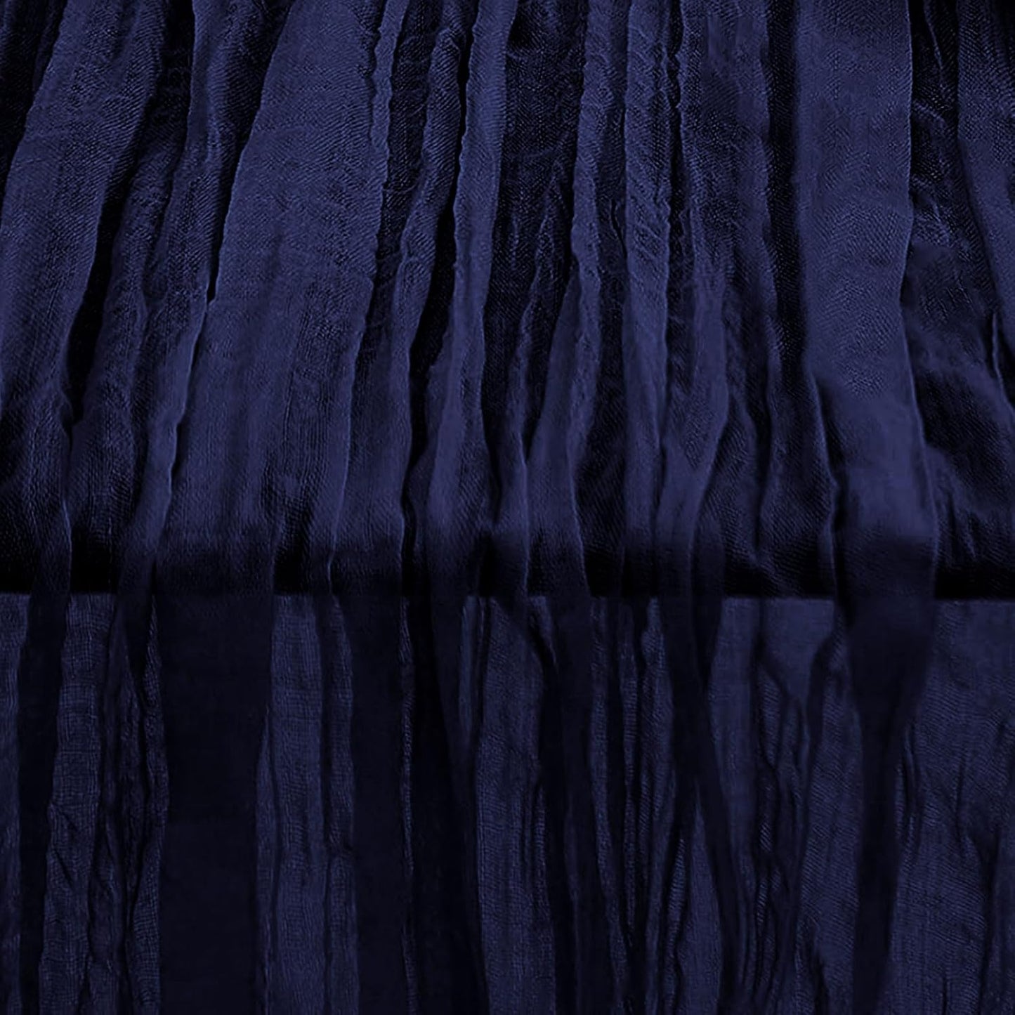 1 Pack Navy Blue Cheesecloth Table Runner 35x120 Inch 10Ft Rustic Gauze Cheese Cloth Table Runner Sheer Cheesecloth Table Runners for Wedding Party Bridal Shower Decoration