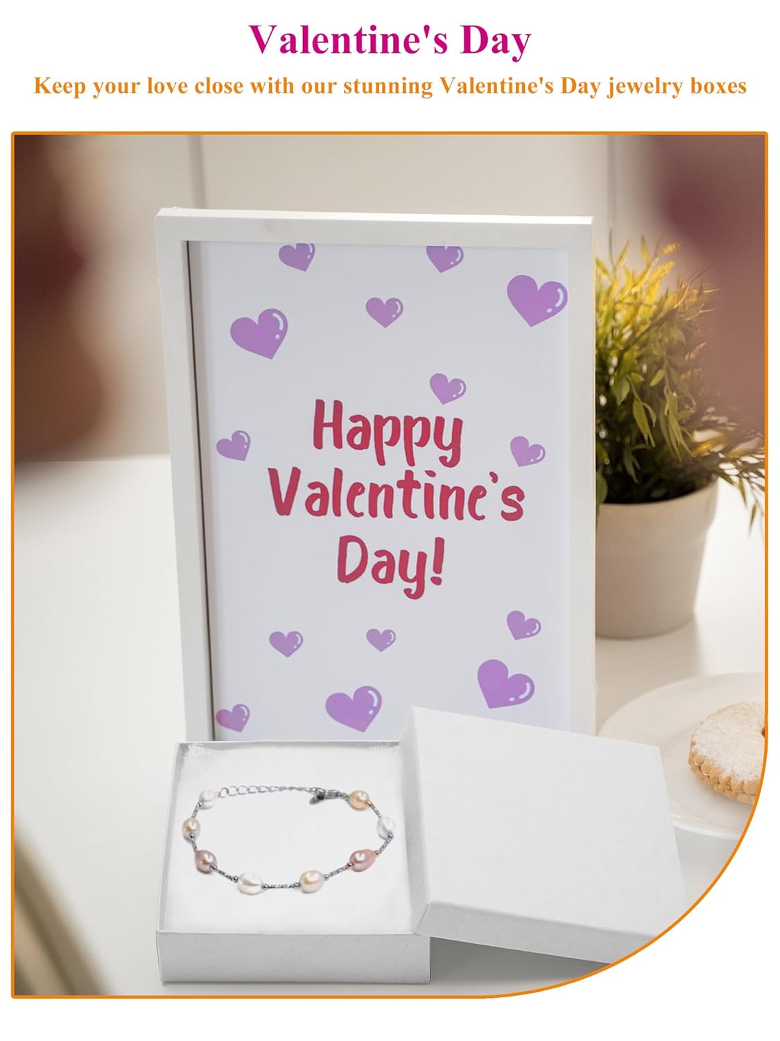 MESHA Cardboard Jewelry Gift Boxes for shipping, Glossy Small Gift boxes for Necklace Ring Bracelet Earring Cotton Filled Jewlery Box with Lids, White 3.5x3.5x1 Inch, 20 Pieces