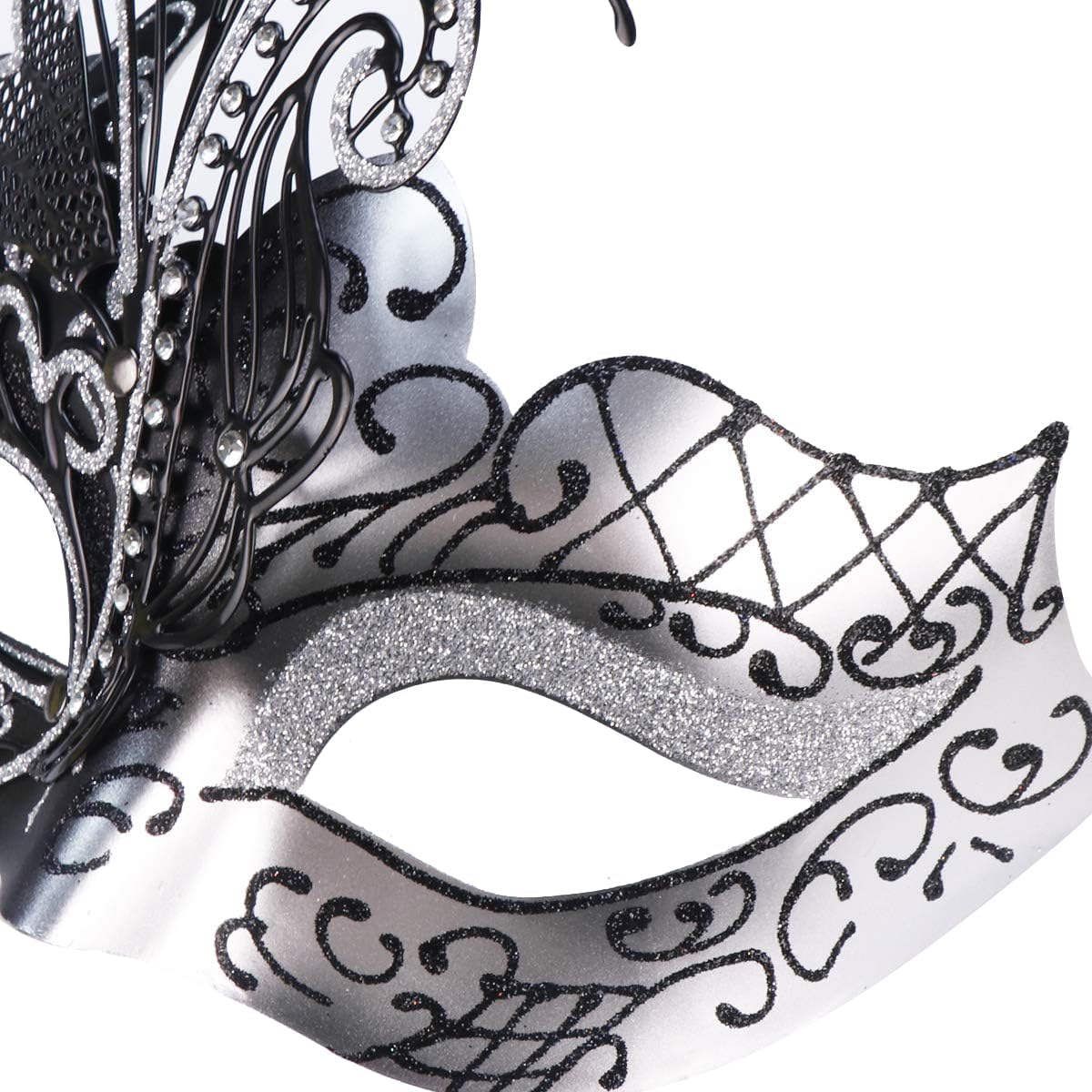 Mysterious Venetian Butterfly Lady Masquerade Halloween Party Mask Evening Prom Ball Mask Bar Costumes Accessory