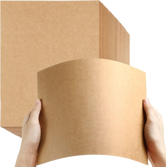 Fainne 200 Sheets 8.5 x 11 Inches Card stock Thick Paper Heavyweight Card Stock Printer Paper 250 GSM 92 lb Cover 170 lb Text for Invitations Menus Crafts DIY Projects(Brown)