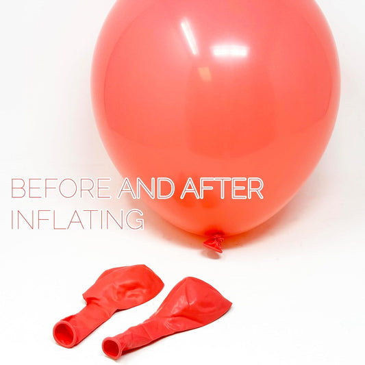Allgala 12" Retro Red Latex Balloons 50ct | Helium Grade Bulk Pack