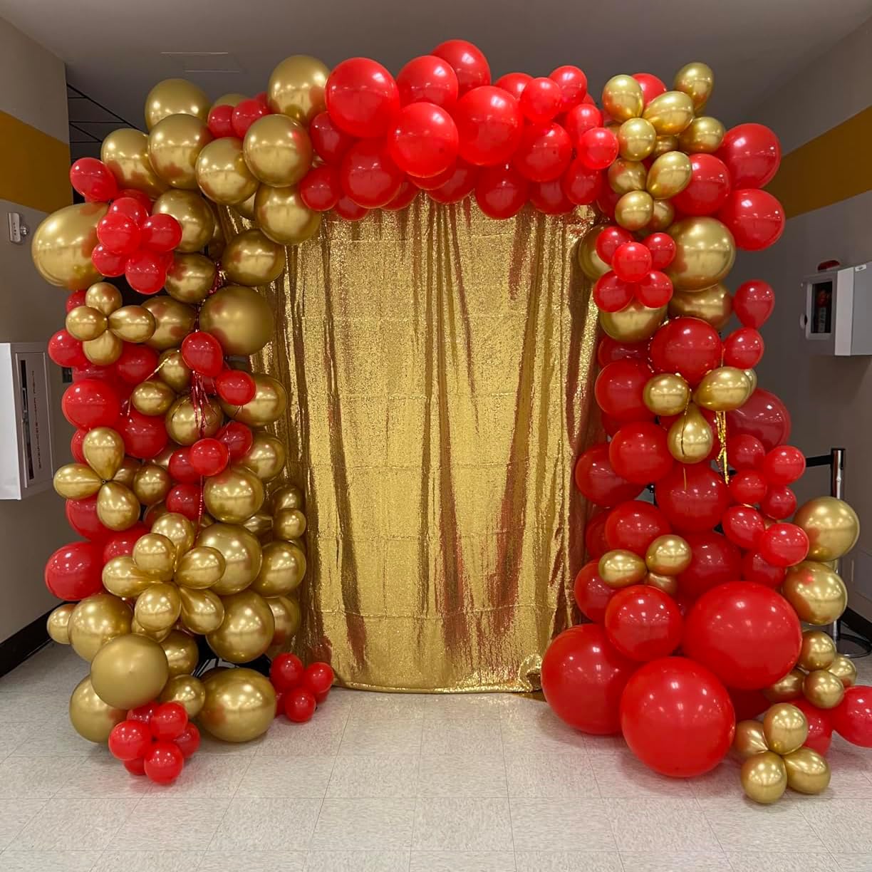 100pcs 12 inch Red Latex Balloons Party Decorations for Birthday, Halloween,Wedding, Anniversary, Baby Shower