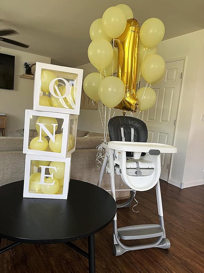 Number Balloons 1, 40 Inch Ballons for Girl Boy 1st 1 11 21 Birthday Decorations Wedding Baby Shower Photo Shoot, Gold One Balloons