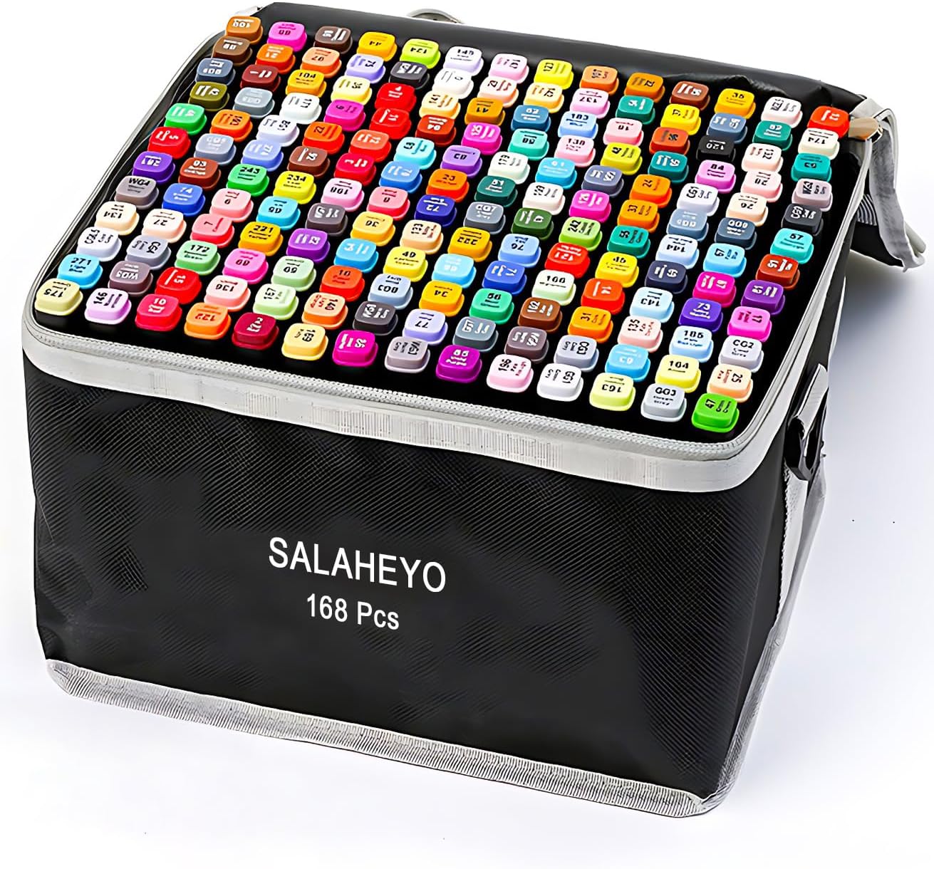 168 Colors Alcohol Markers with Base Art Drawing Markers Set for Adults Painting,Coloring,Sketching, Comics, Illustration- Refillable
