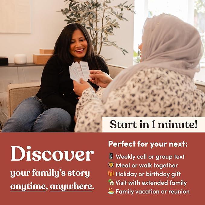 Parents Are Human, Get to Know Each Other Better, Parents, Families, Teens & Kids Relationship Building, Light & Deep Questions, 70 Questions & Activity Cards, English + Traditional Chinese
