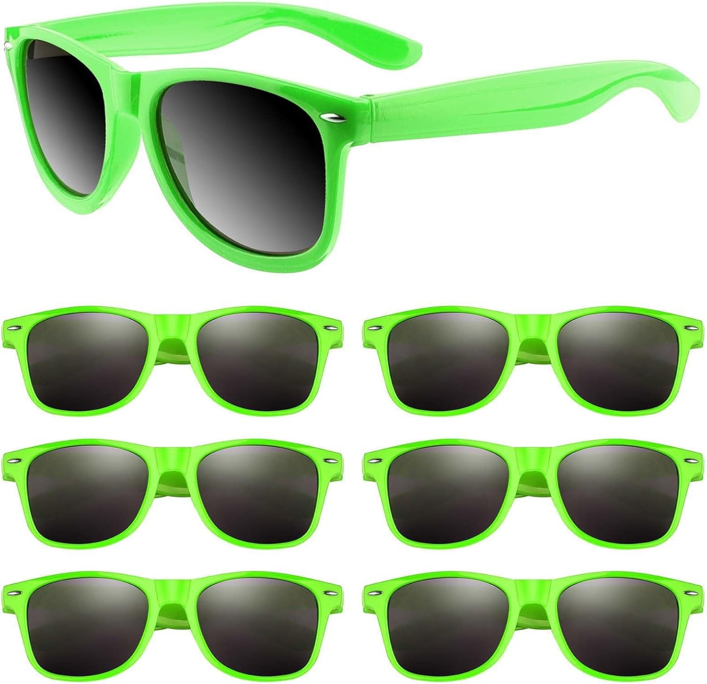 ASTARON Black Sunglasses Bulk, 6/12/24/48 Pack Sunglasses Party Favors for Summer Beach Pool Birthday Wedding Party Supplies