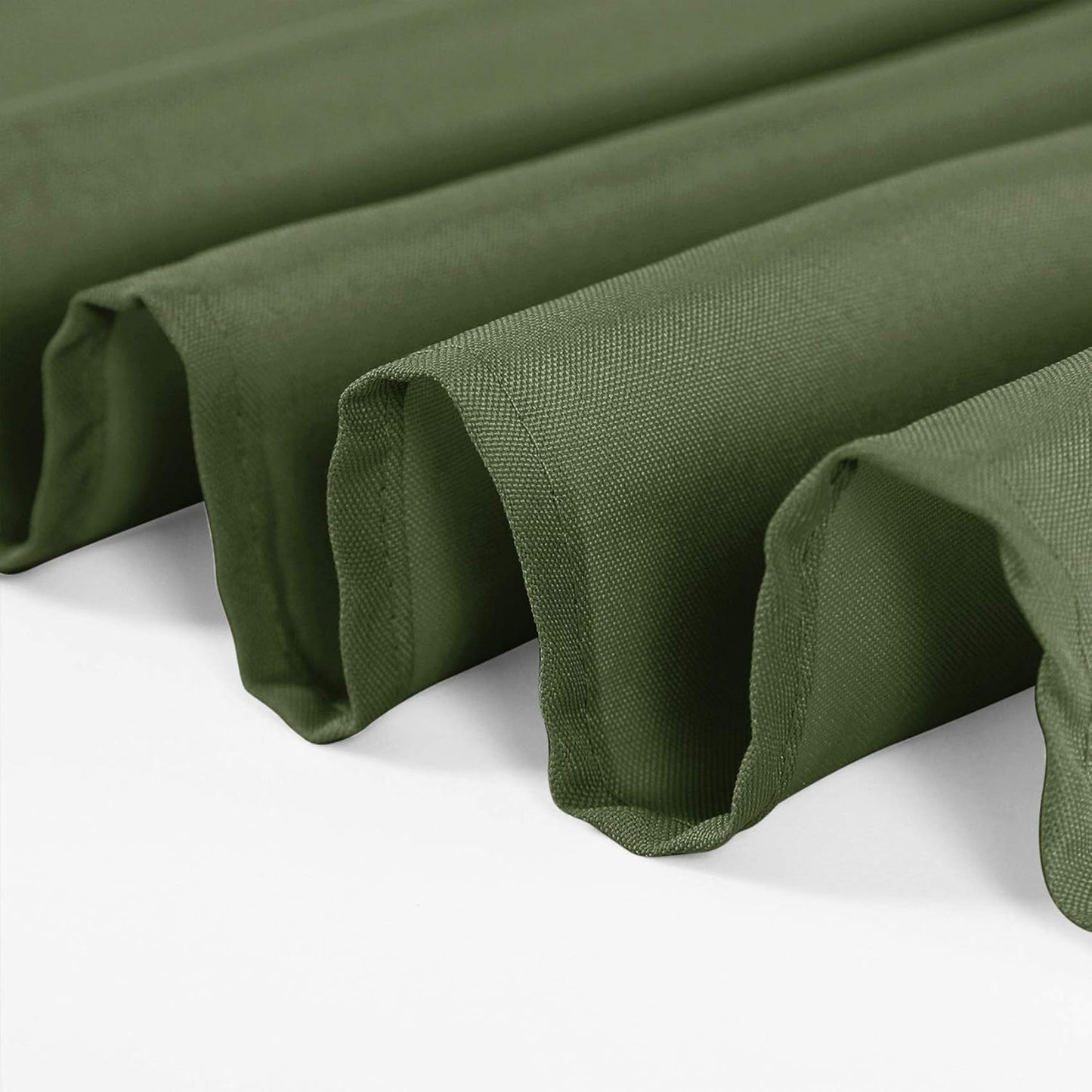 108 inch Round Tablecloth Washable Polyester Table Cloth Decorative Table Cover for Wedding Party Dining Banquet（108 inch,Willow）