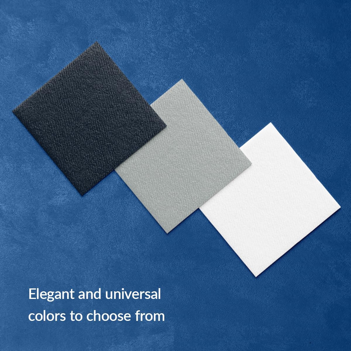 PAW - 100-Pack Disposable Linen-Feel Cocktail Napkins 4" x 4", White Premium Paper Desert Napkins for Parties, Events, Elegant Cloth-Like Beverage Napkins For Bars, Restaurants, Catereres