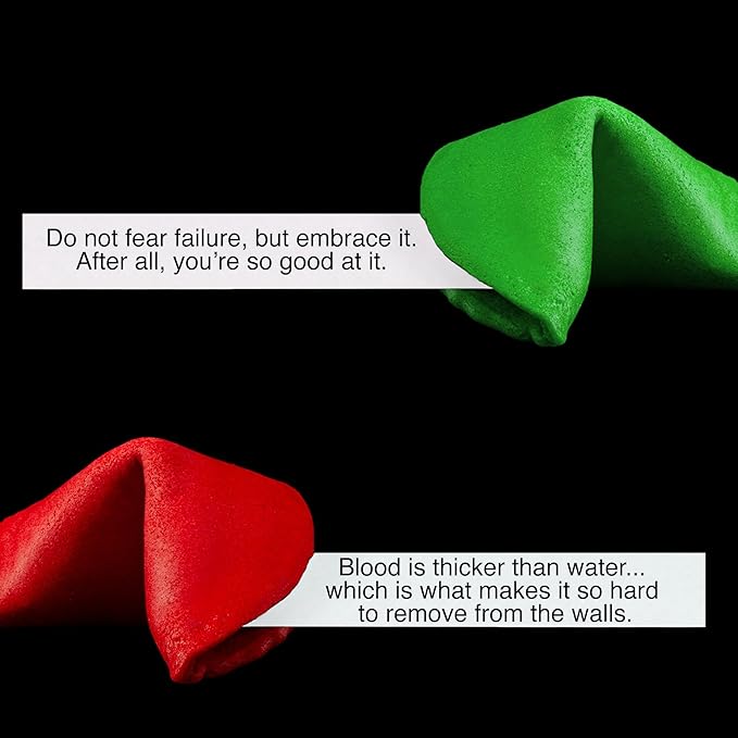 Miss Fortunes, Funny Fortune Cookies, The Two-Pack Shakur (Multi-pack of 2 Dozen Cookies) (Fortunes Against Humanity + Unlucky Dozen)