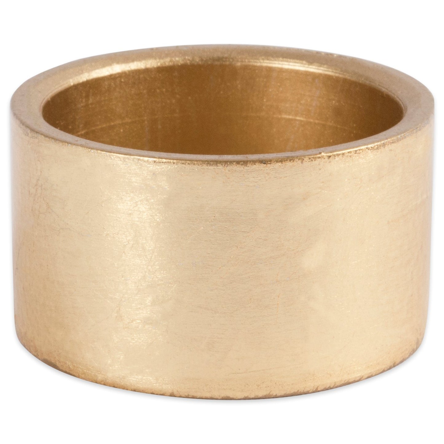 DII Basic Napkin Ring Collection Decorative, Gold, One Size, 6 Count (Pack of 12)