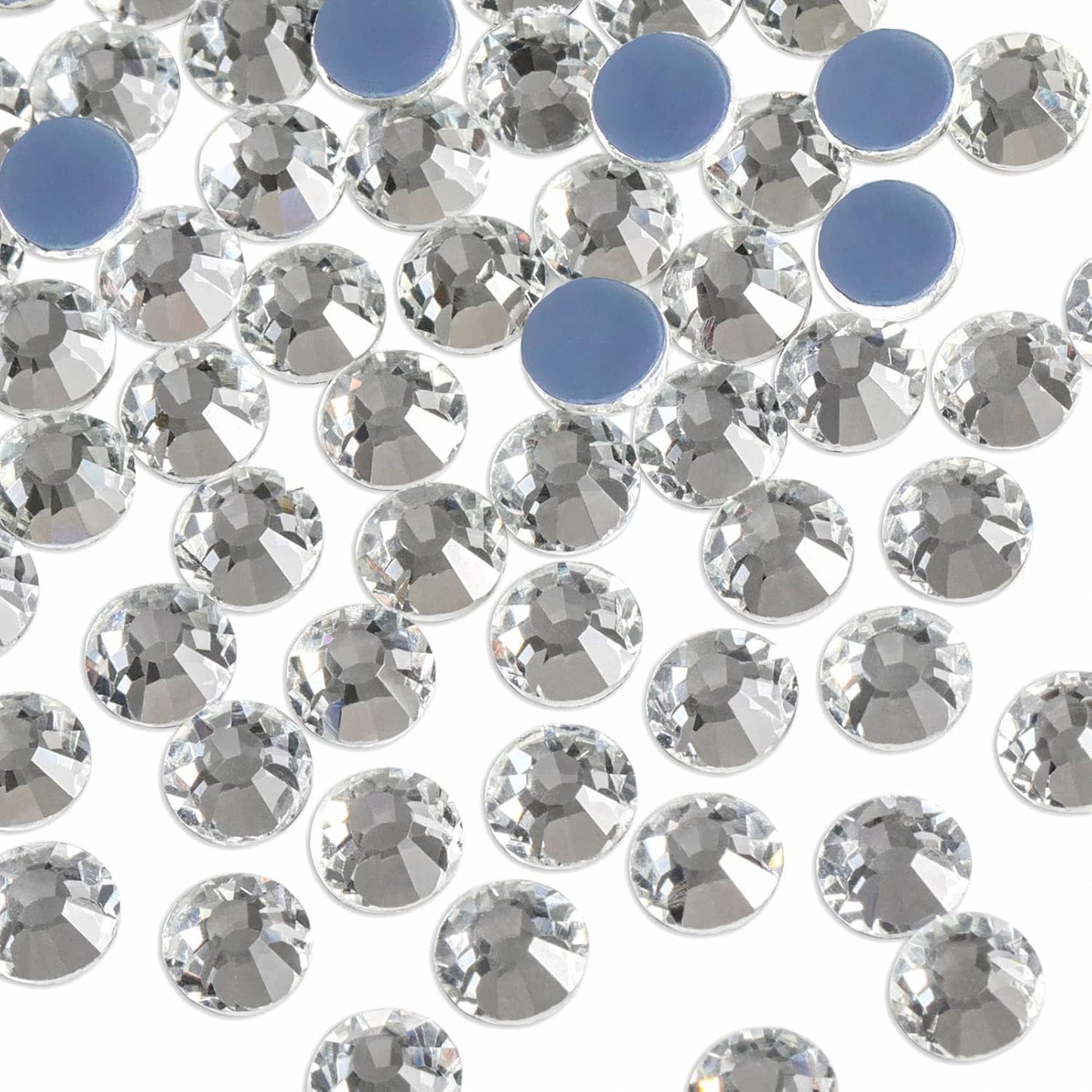 Beadsland Hotfix Rhinestones, 1440pcs Flatback Crystal Rhinestones for Crafts Clothes DIY Decoration, Crystal, SS16, 3.8-4.0mm