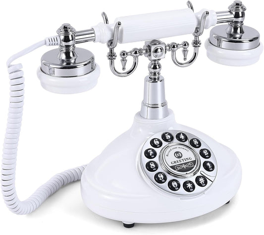 Audio Guest Book Wedding Phone (White)