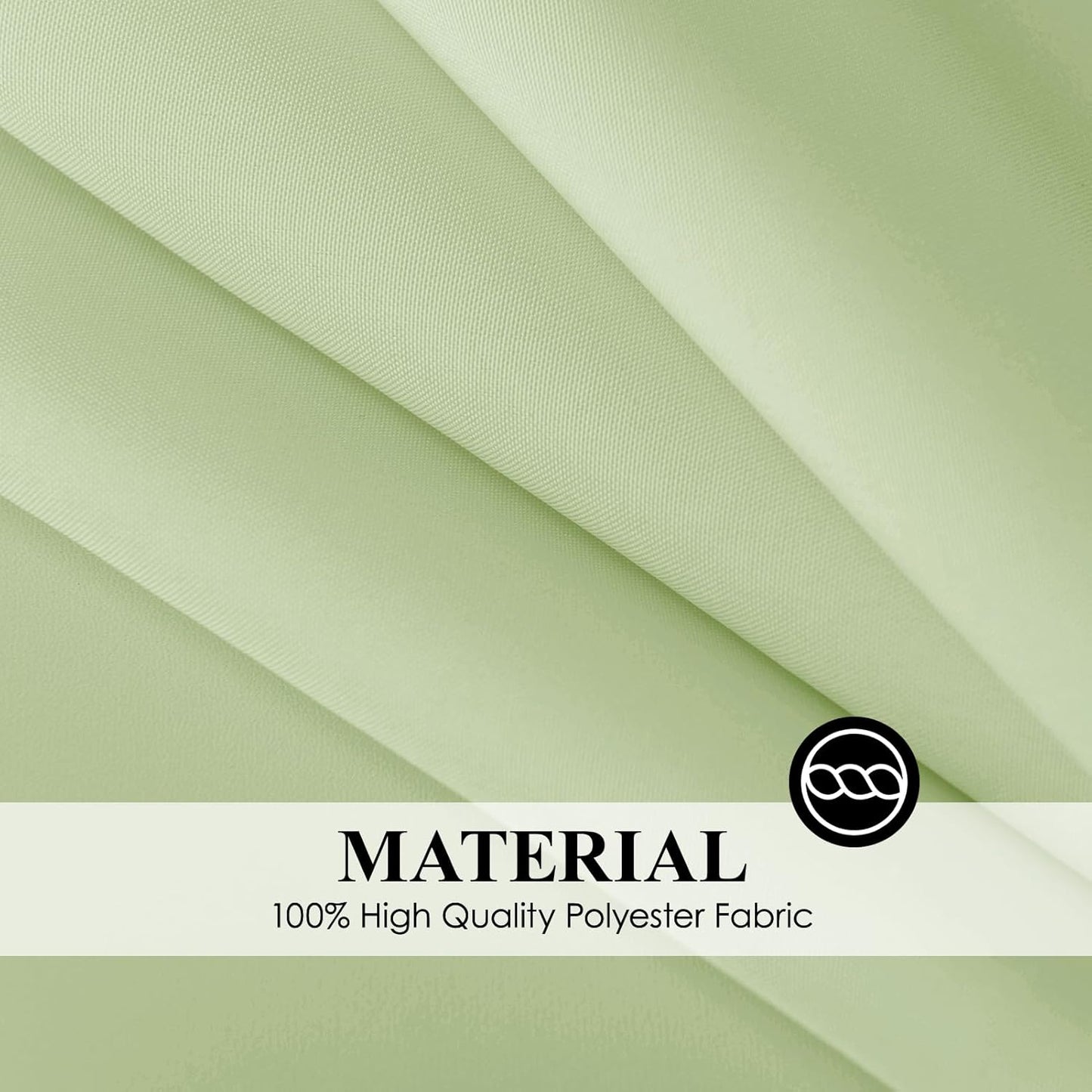 Rectangle Tablecloths 60x120 Inch 6 Pack Sage Green Tablecloth Washable Decorative Linen Polyester Table Cloths for Dining Table Banquets Buffet Parties and Wedding
