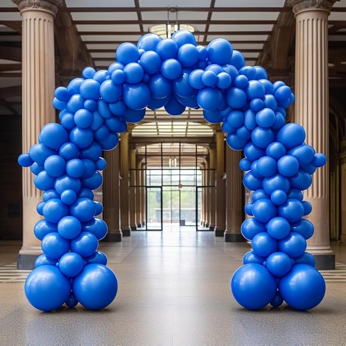 KBZVNAF Royal Blue Latex Party Balloons - 50 Pack 12 inch Helium Matte Blue Balloons for Birthday Wedding Baby Shower Graduation Gender Reveal Party Decorations