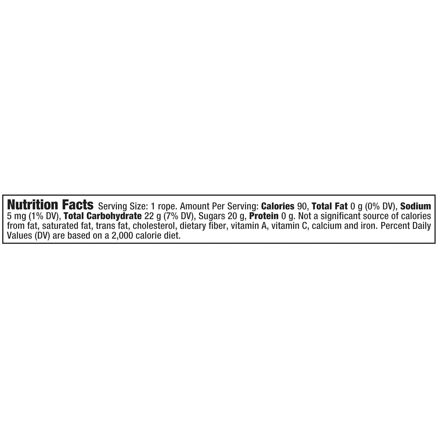 Nerds Rope Candy, Very Berry, 0.92 Ounce Ropes (Pack of 48)