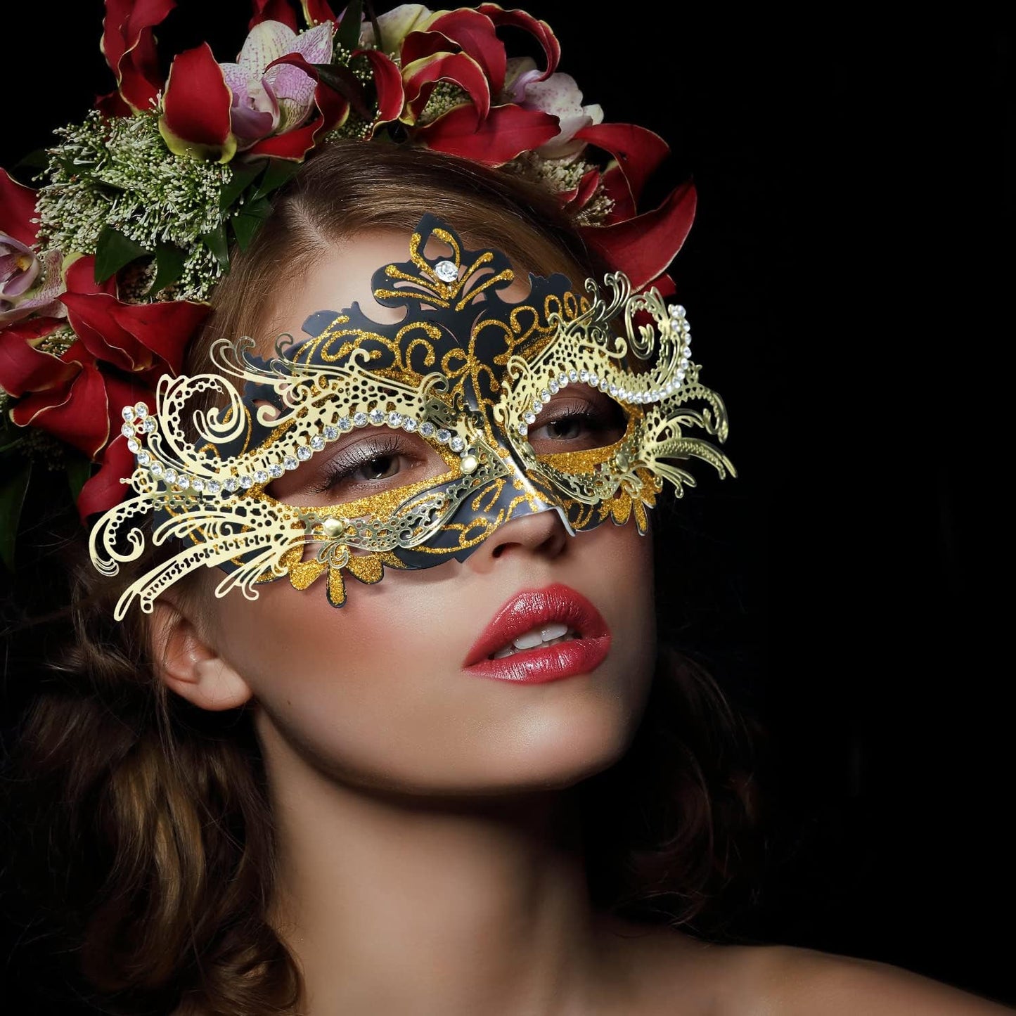 Coddsmz Masquerade Mask Venetian Masks Mardi Gras Mask Prom Ball Costume Mask Wedding Halloween Christmas Party Mask