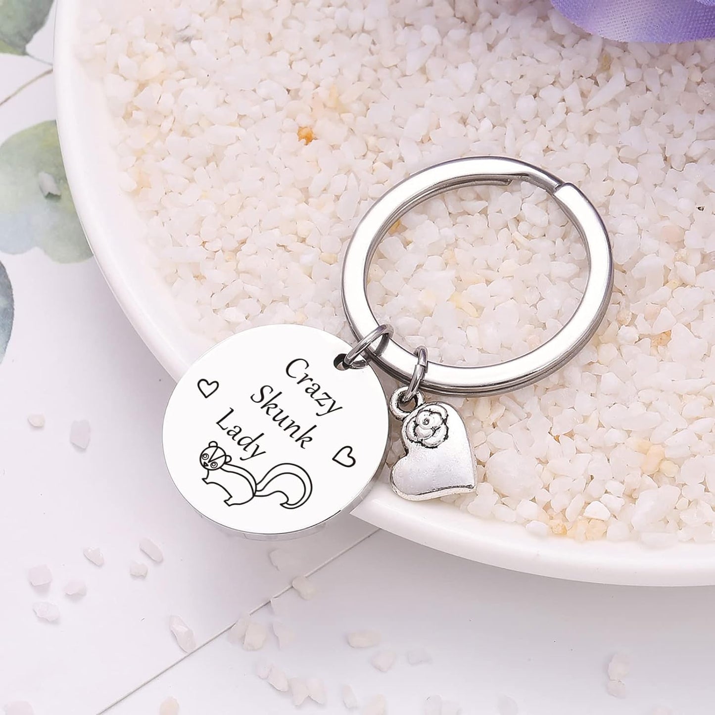 NOTHERS RSZOTW Skunk Lover Jewelry Skunk Girl Jewelry Crazy Skunk Wife Jewelry Crazy Skunk Lady Jewelry Best Friends Gift
