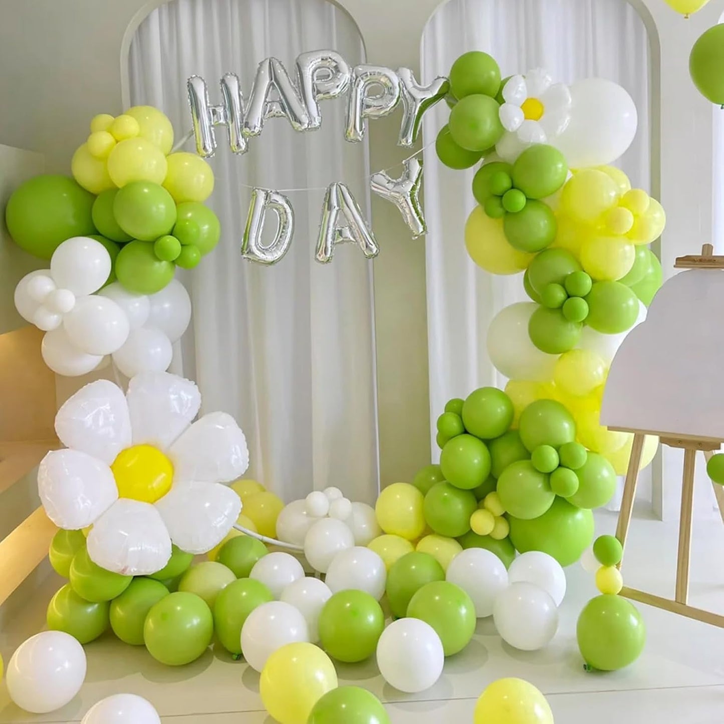 105pcs Lime Green Balloons 12inch Party Latex Balloons for Boys Girls Birthday Baby Shower Gender Reveal Wedding Sunflower Party Decorations