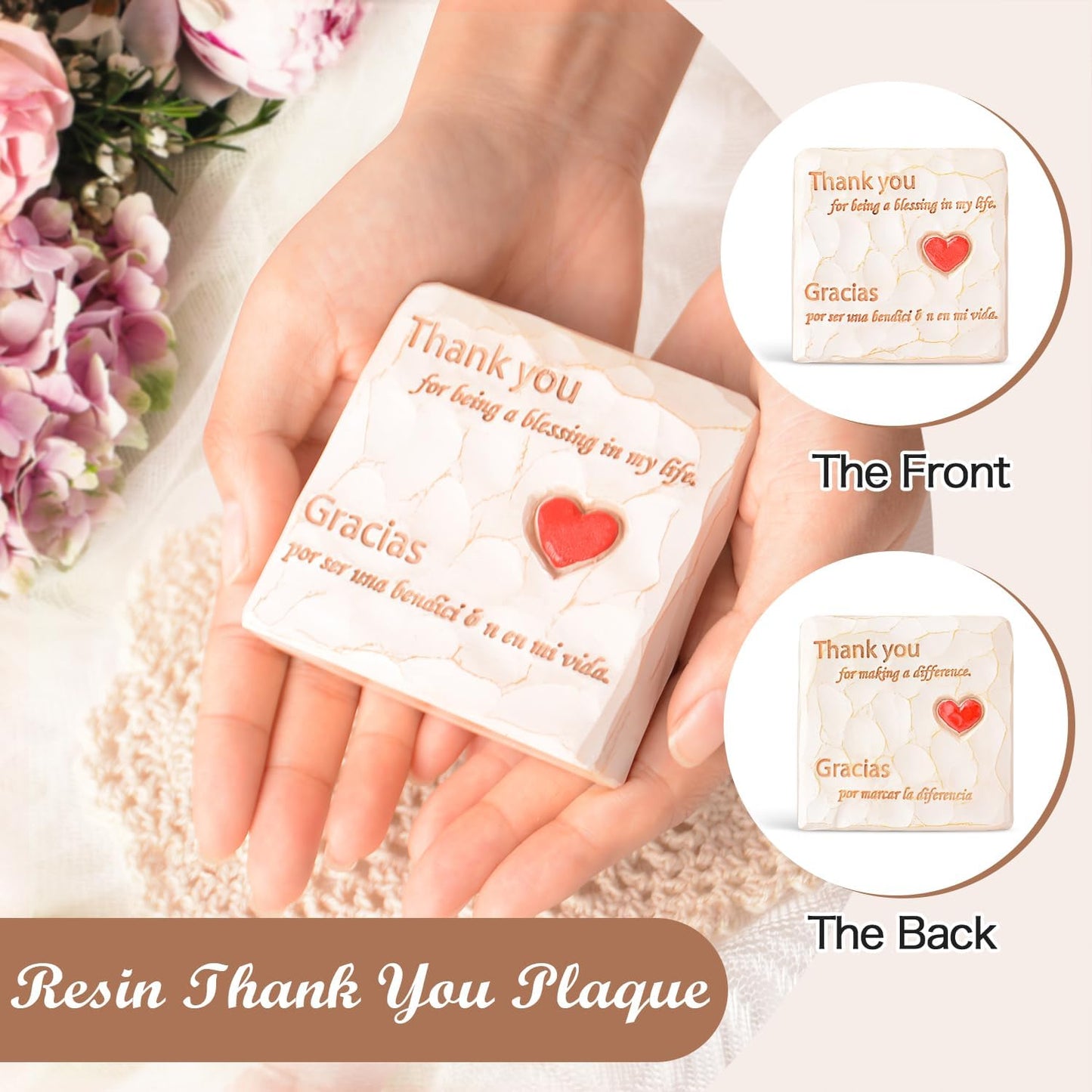 Thank You Gift Retirement Gift - Thank You Angel Figurines Gifts for Coworkers Doctor Female Retirement Gift for Woman Retirement Party Decorations Appreciation Gifts for Teacher
