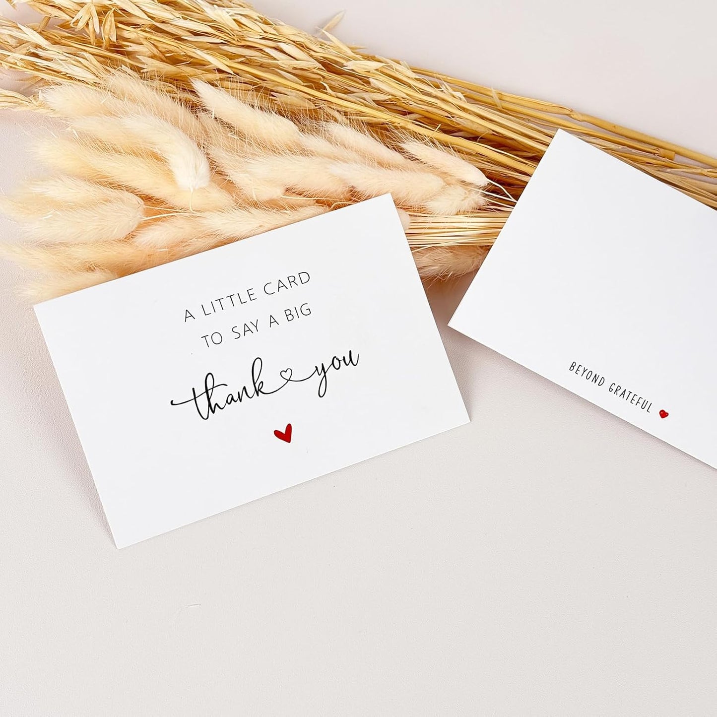 48 Pack Thank You Cards with Envelopes & Stickers, 4×6 Cute Blank Greeting Cards for Baby Shower & Wedding，Boxed Bulk Thank You Notes for Graduation Teachers Business Coworker Employee Appreciation