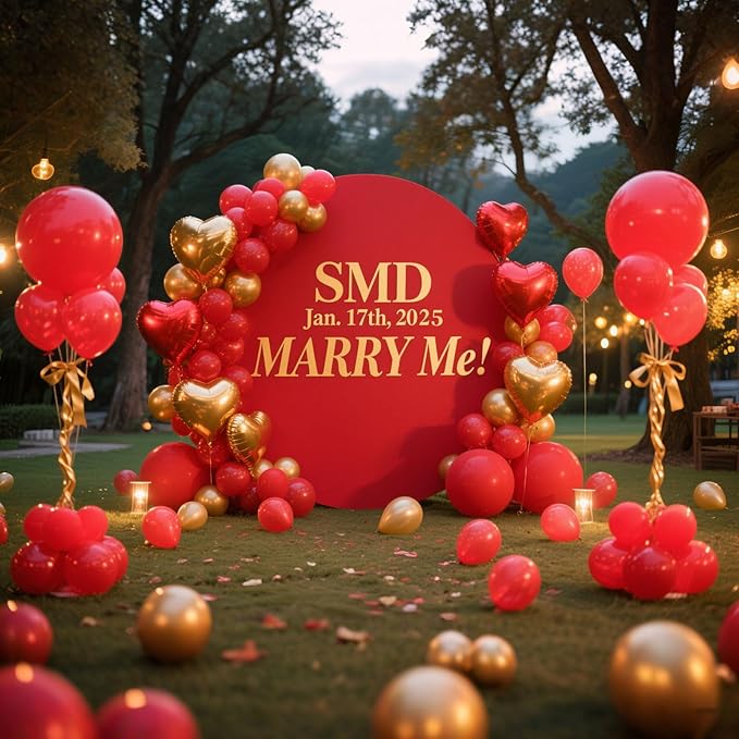 10Pcs Jumbo Red Balloons 36 inches Big Latex Ballons globos rojos Large Round Party Baloons for Photo Backdrop Birthday 4th of July Wedding Anniversary Baby Shower Christmas New Year Party Decorations