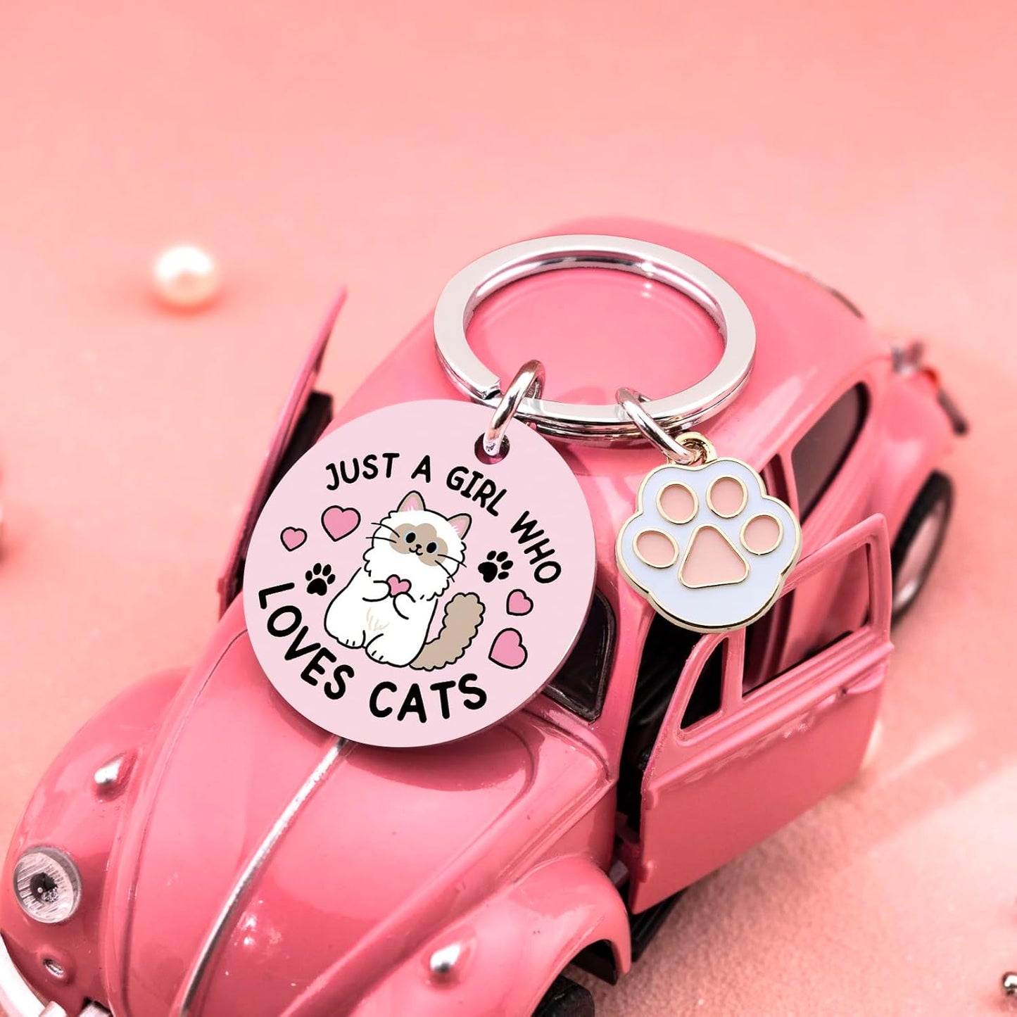 Cat Mom Gifts Cats Themed keychain Cats Lovers Gifts for Women