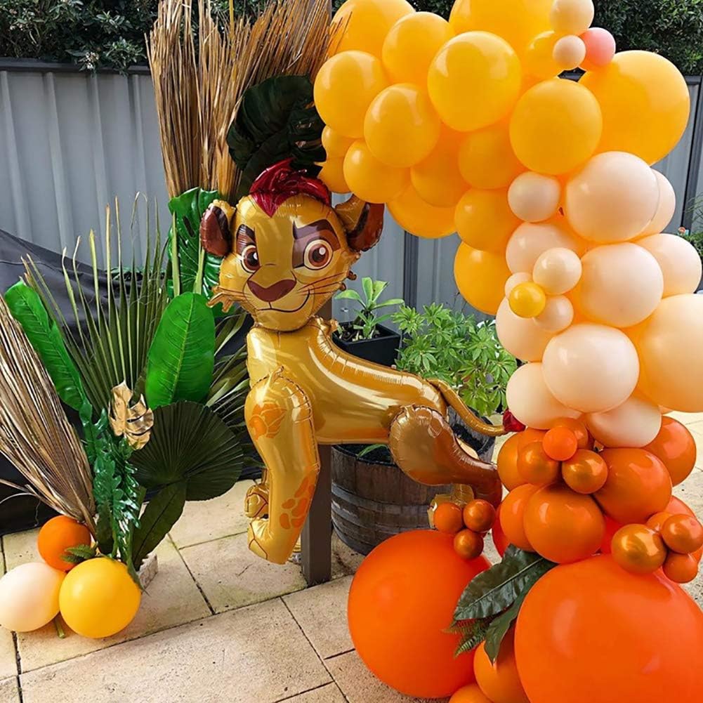 KALOR 18 Inch Lemon Yellow Balloons, 10 Pcs Lemon Yellow Matte Latex Balloons Big Round Balloons for Wedding, Baby Shower, Birthday Party and Event Decoration