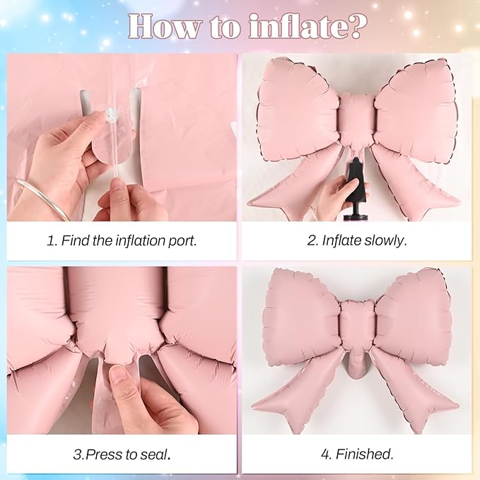 Silly Goose Balloon Arch with Checkered Heart Bow Foil Balloons, Pink Blue Sage Green Sand White Ivory Balloon Garland for Girls Boys First Birthday Baby In Bloom Baby Shower Flower Fairy Tea Decor