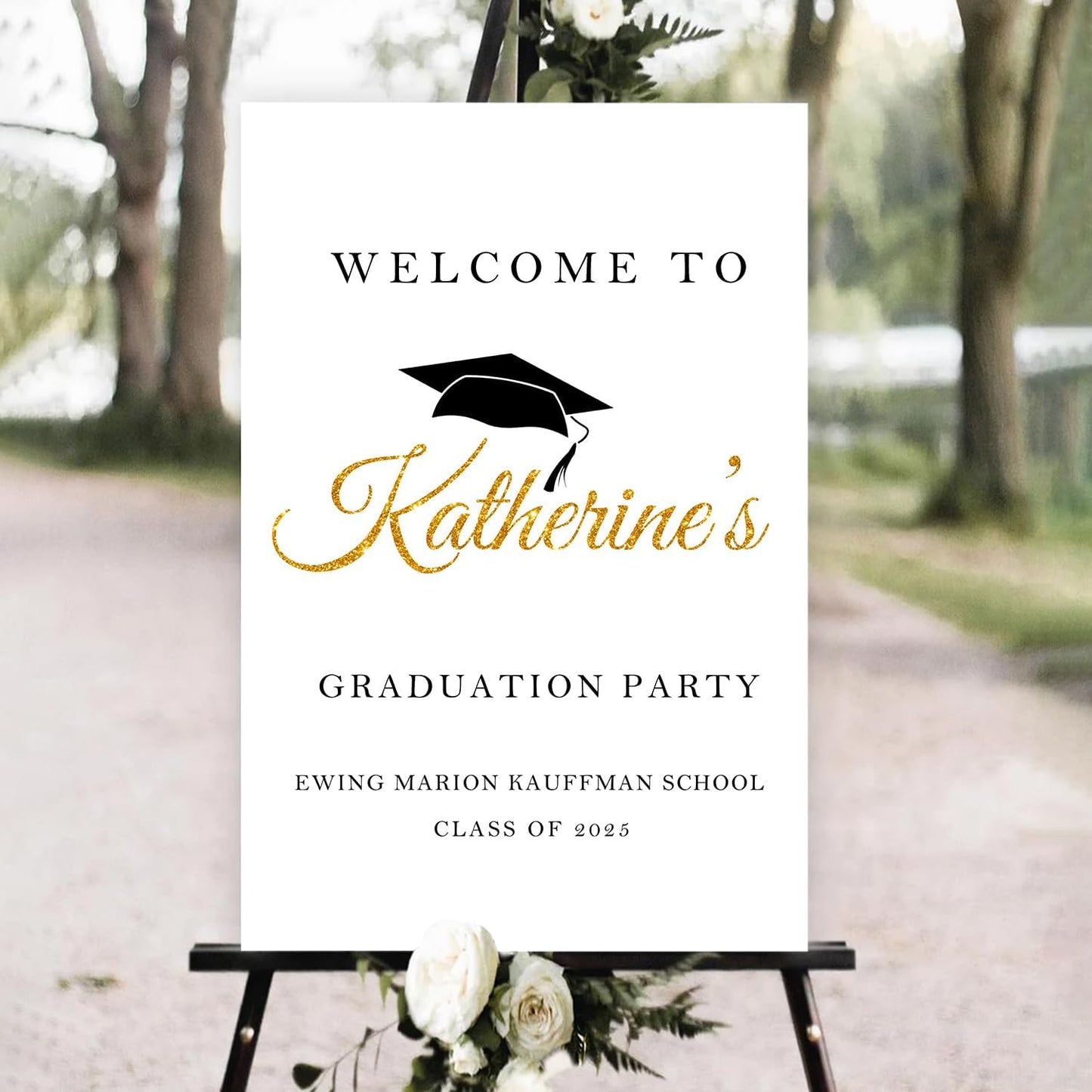 Graduation Sign, Graduation Yard Signs, Graduation Decor 2025, Welcome Congratulations Celebration, High School College Graduation 2025, Graduation Party Decorations