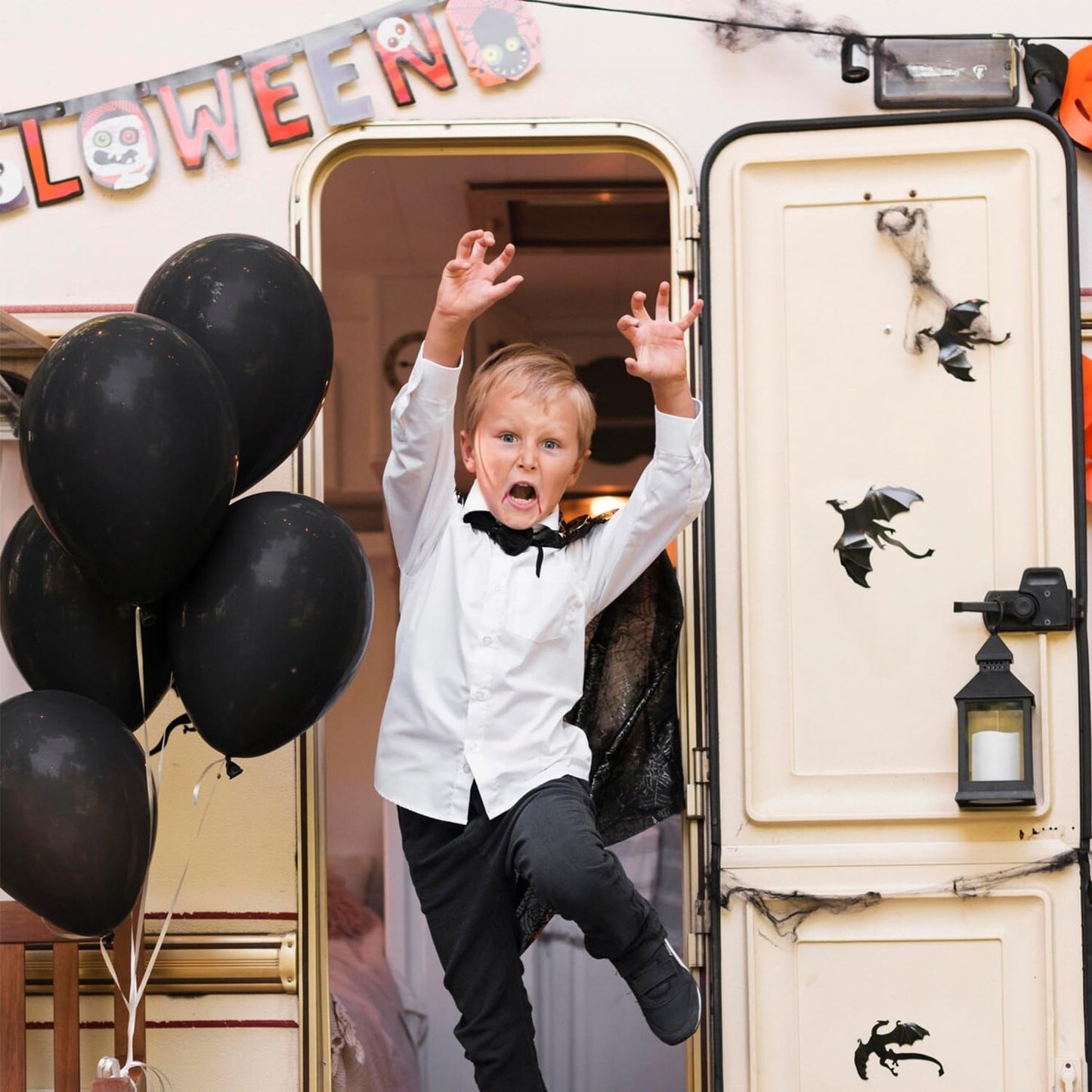 Black Balloons Party Decorations 30 Pack 18 inch Round Halloween Latex Balloons for Black Themed Wedding Graduation Anniversary Birthday Party Backdrop Decorations