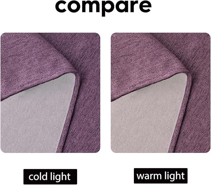 Artoid Mode Purple Table Runner, Seasonal Summer Washable Kitchen Dining Table Decoration for Home Party Decor 13x48 Inch