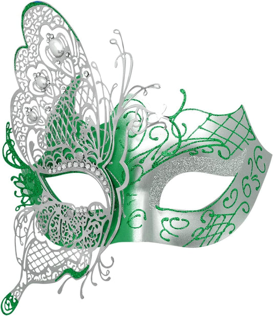 Mysterious Venetian Butterfly Lady Masquerade Halloween Party Mask Evening Prom Ball Mask Bar Costumes Accessory