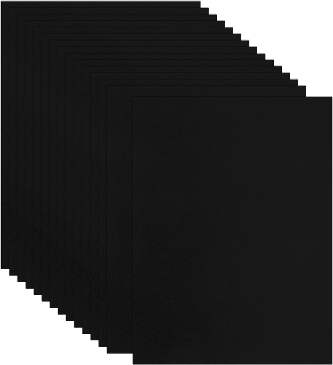 32 Sheets Black Cardstock 8.5 x 11 Halloween Cards, 80lb Heavyweight Black Card Stock Printer Paper for DIY Card Making, Invitations, Scrapbooking, School Crafts, Menus