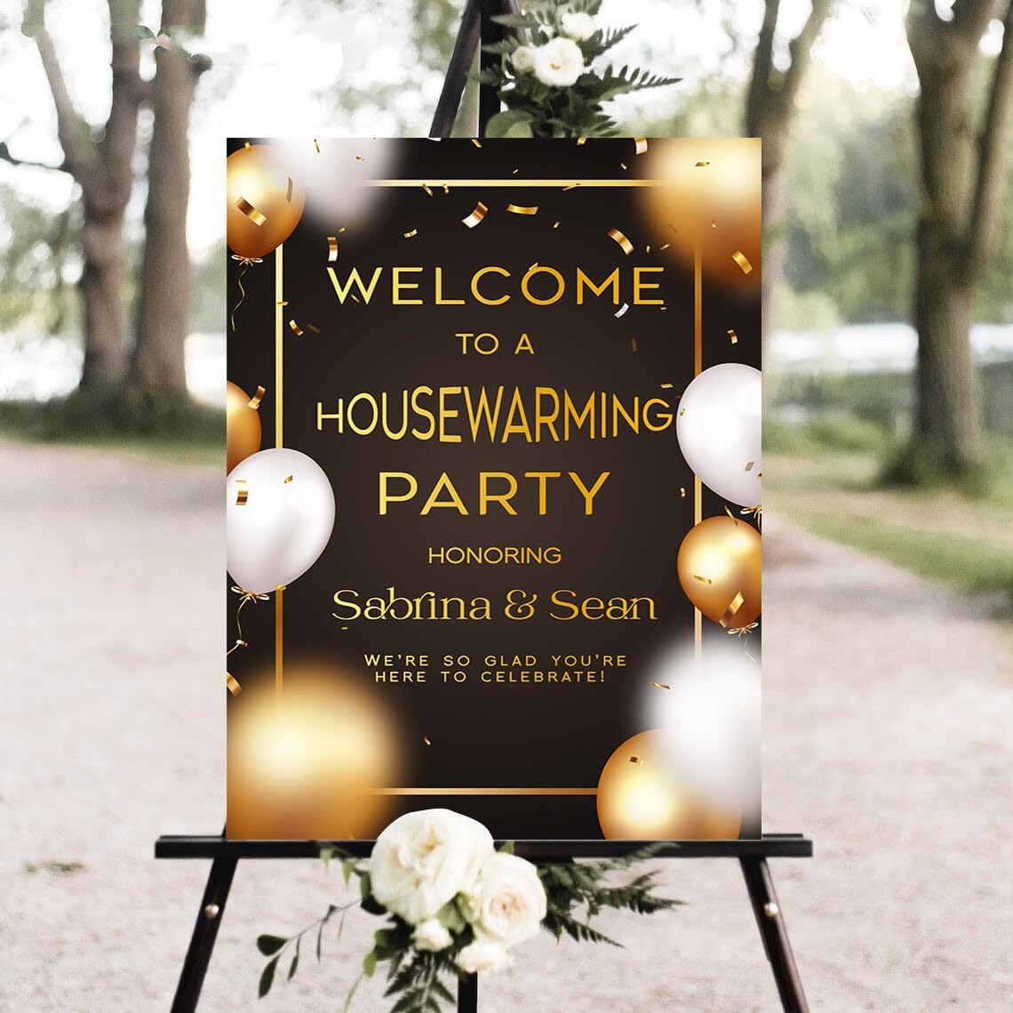 Personalized Housewarming Party Welcome Sign, Housewarming Party Decorations, Housewarming Sign, Welcome To Housewarming Party, Housewarming Party Sign, Housewarming Decor #7