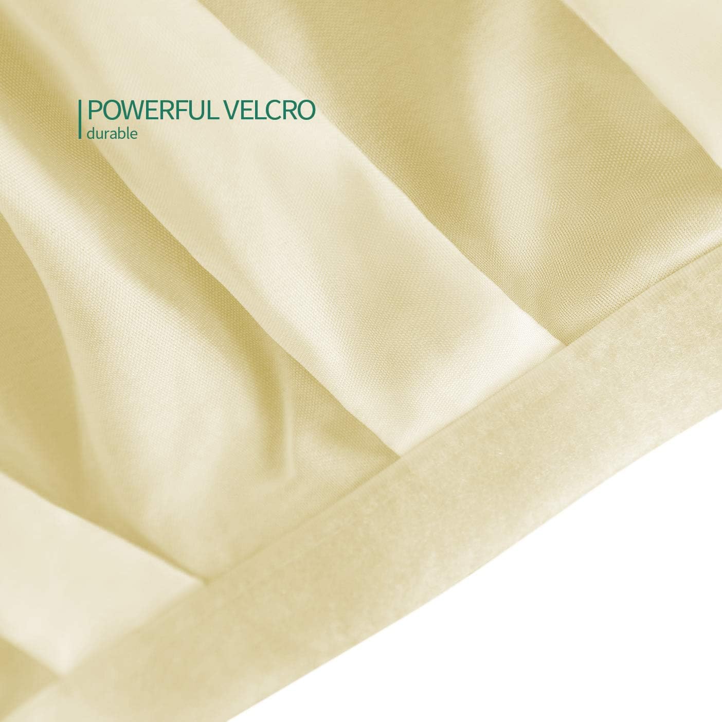 Surmente Ivory Table Skirt, 14ft Polyester Tablecloth for Weddings, Banquets, or Restaurants