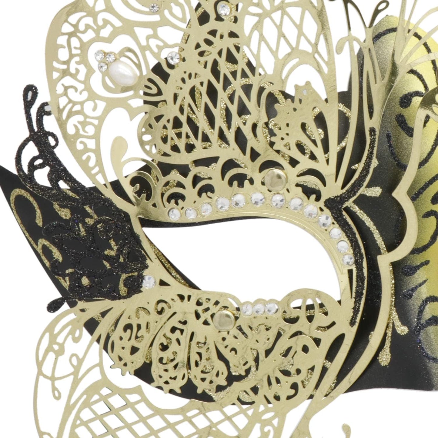 Mysterious Venetian Butterfly Lady Masquerade Halloween Party Mask Evening Prom Ball Mask Bar Costumes Accessory
